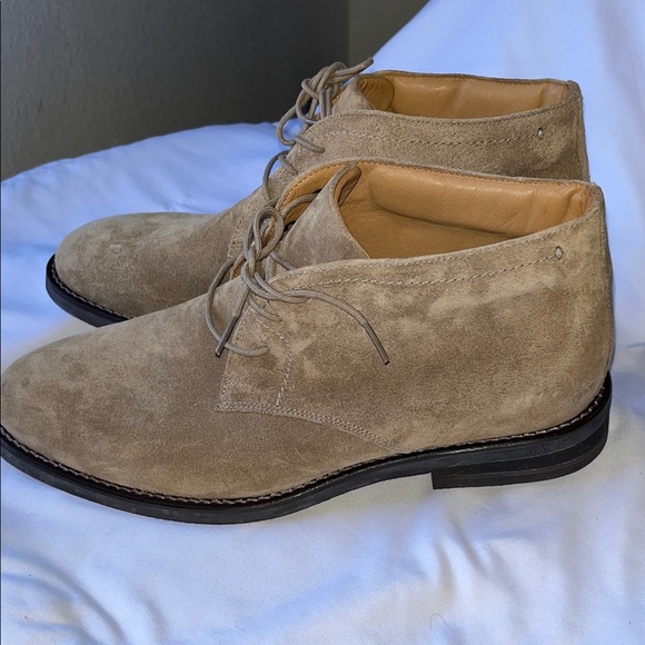 Flag Ltd Men\'s Tan Suede Chukka Boots main image 7